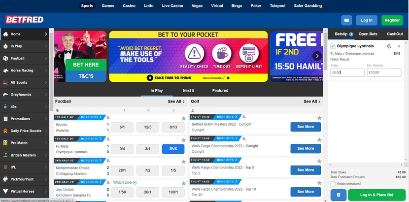 GoldenBet Betting